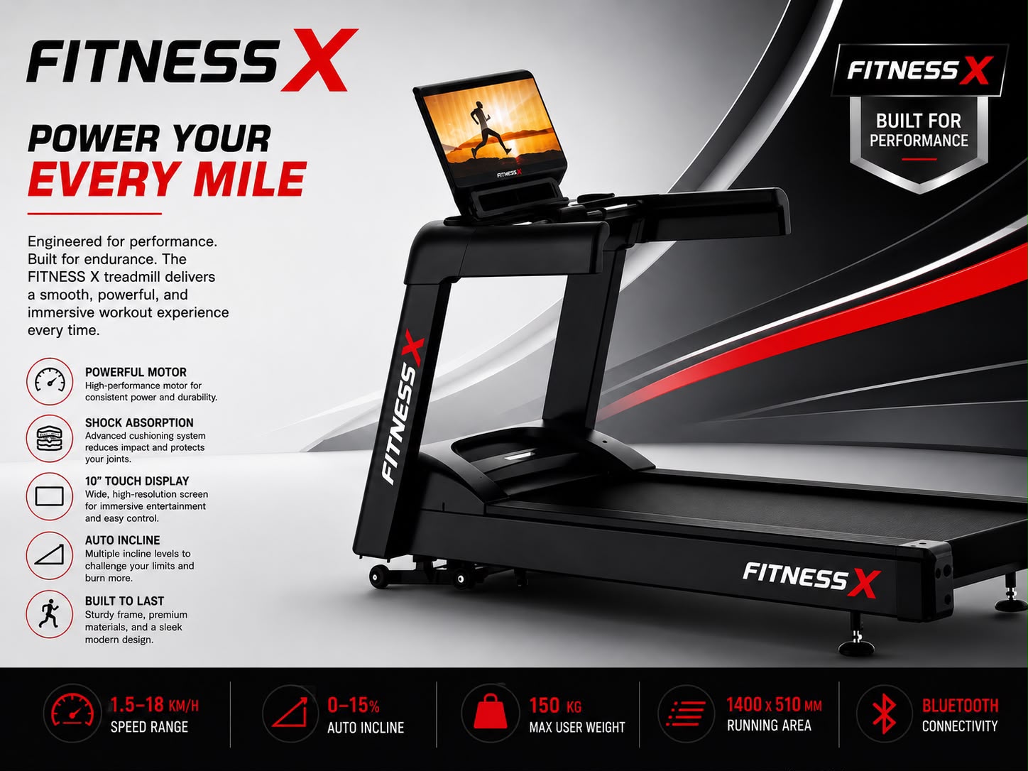 Fitness X Power Your Every Mile