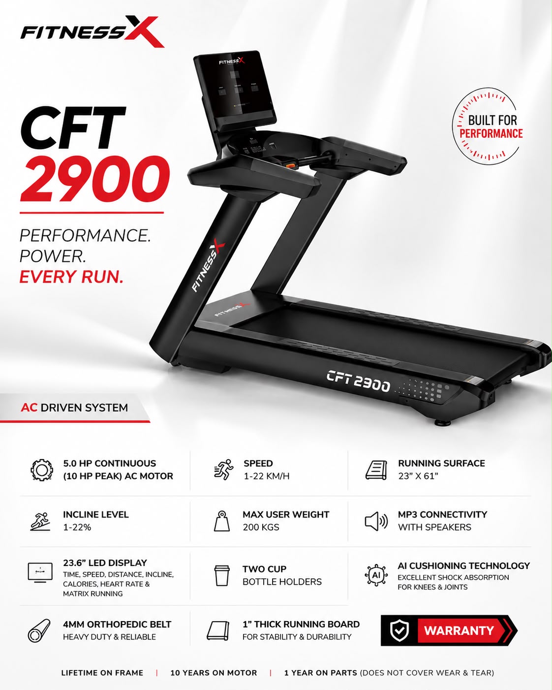 Fitness X CFT 2900